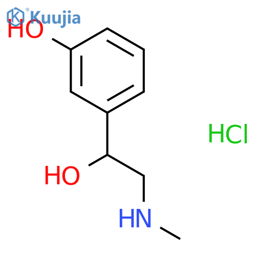 Phenylephrine hydrochloride structure
