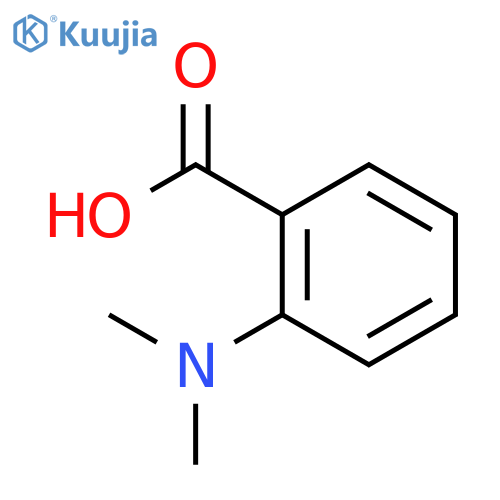 2-(Dimethylamino)benzoic acid structure