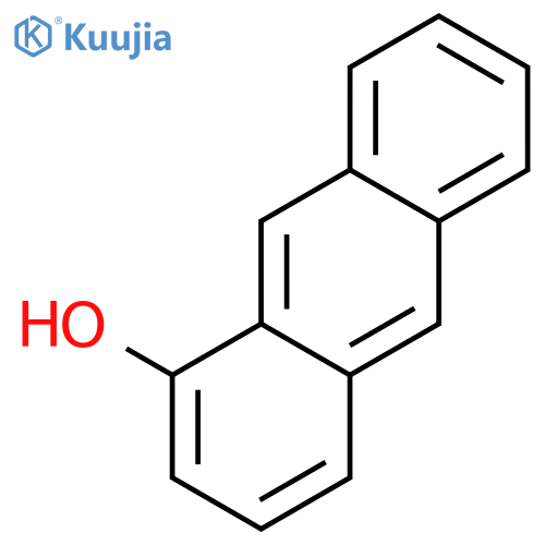 1-Anthracenol structure