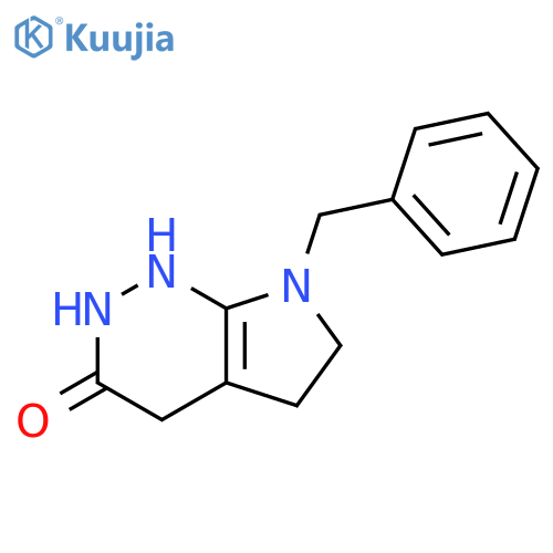 3H-Pyrrolo[2,3-c]pyridazin-3-one,1,2,4,5,6,7-hexahydro-7-(phenylmethyl)- structure