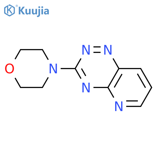 Pyrido[2,3-e]-1,2,4-triazine, 3-(4-morpholinyl)- structure