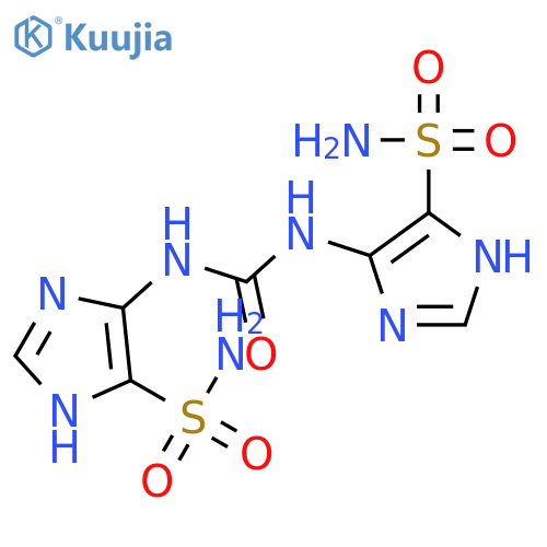 1H-Imidazole-4-sulfonamide, 5,5'-(carbonyldiimino)bis- structure