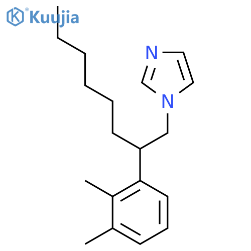 1H-Imidazole, 1-[2-(dimethylphenyl)octyl]- structure