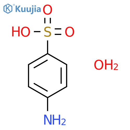 Sulfanilic acid,monohydrate structure