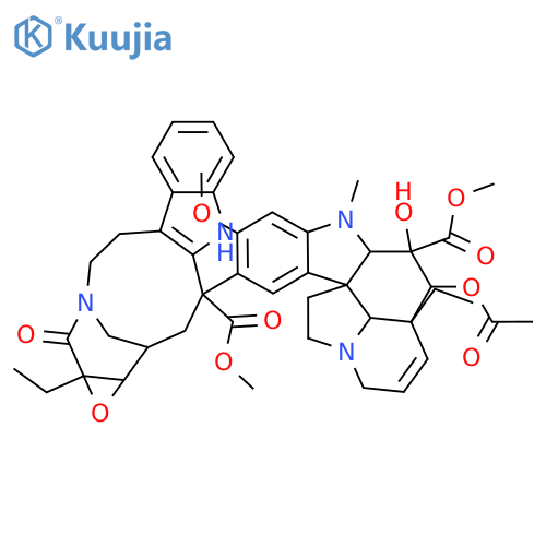 Vincaleukoblastine, 4'-deoxy-3',4'-epoxy-5'-oxo-, (3'α,4'α)- (9CI) structure