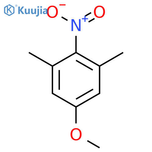 5-methoxy-1,3-dimethyl-2-nitrobenzene structure