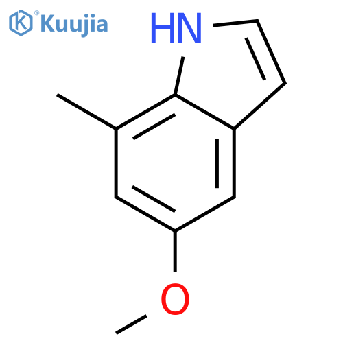 5-Methoxy-7-methyl-1H-indole structure