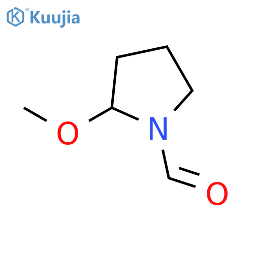 1-FORMYL-2-METHOXYPYRROLIDINE structure
