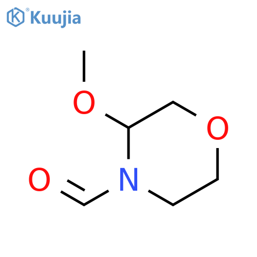 3-Methoxymorpholine-4-carbaldehyde structure