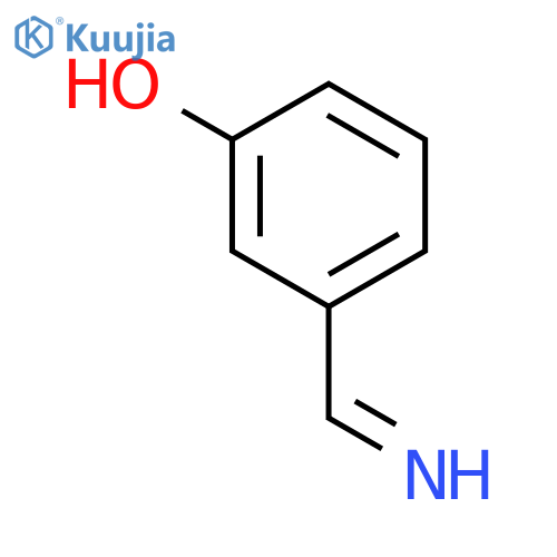 Phenol, 3-(iminomethyl)- structure