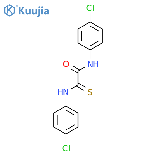 Acetamide, N-(4-chlorophenyl)-2-[(4-chlorophenyl)amino]-2-thioxo- structure