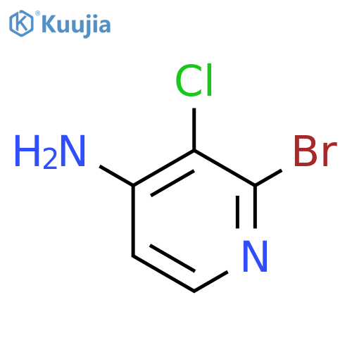 2-Bromo-3-chloropyridin-4-amine structure