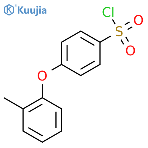 4-(o-tolyloxy)benzenesulfonyl chloride structure