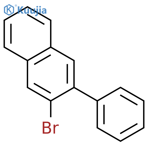 2-Bromo-3-phenylnaphthalene structure