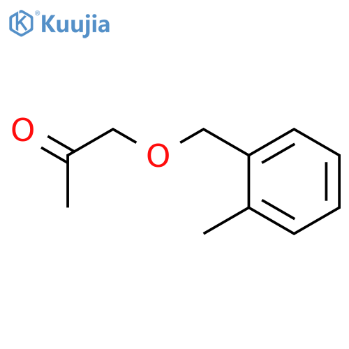 2-Propanone, 1-[(2-methylphenyl)methoxy]- structure