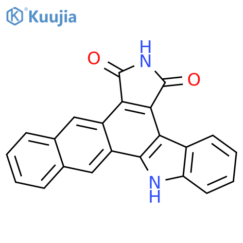 NAPHTHO[2,3-A]PYRROLO[3,4-C]CARBAZOLE-5,7(6H,14H)-DIONE structure