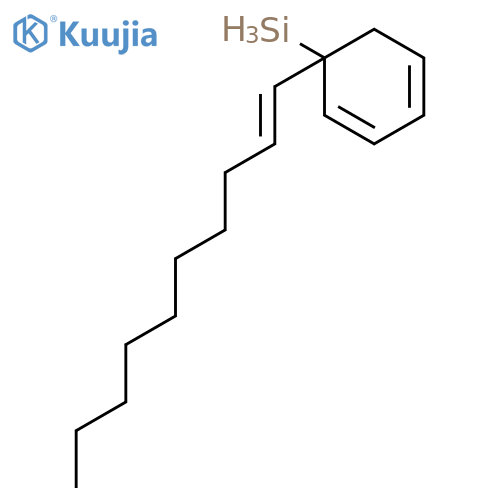 Silane, (1E)-1-decenylphenyl- structure
