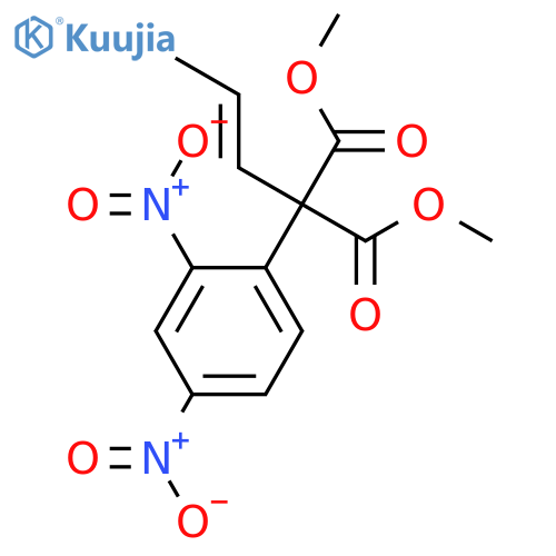 Dimethyl 2-allyl-2-(2,4-dinitrophenyl)malonate structure