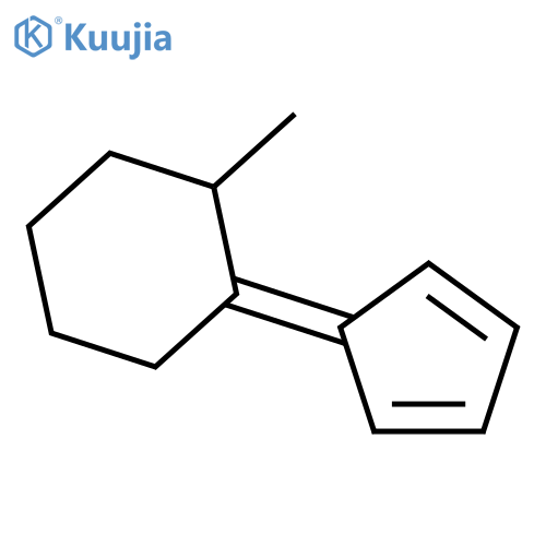 1,3-Cyclopentadiene, 5-(2-methylcyclohexylidene)- structure