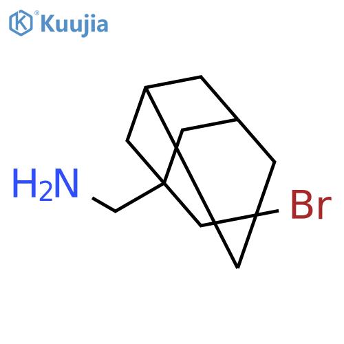 (3-bromoadamantan-1-yl)methanamine structure
