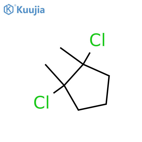 Cyclopentane, dichloro-1,2-dimethyl- structure