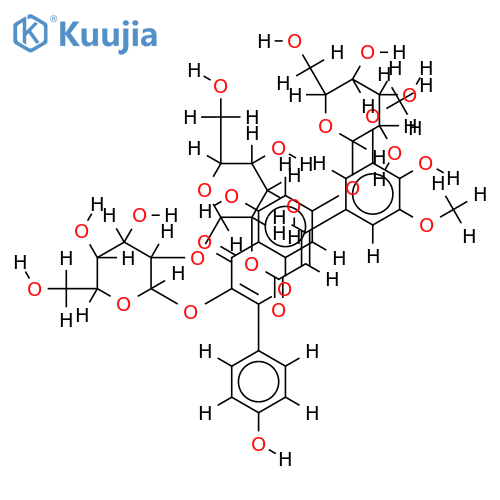 3-O-(2"-O-Sinapoylsophoroside)-Populnin structure