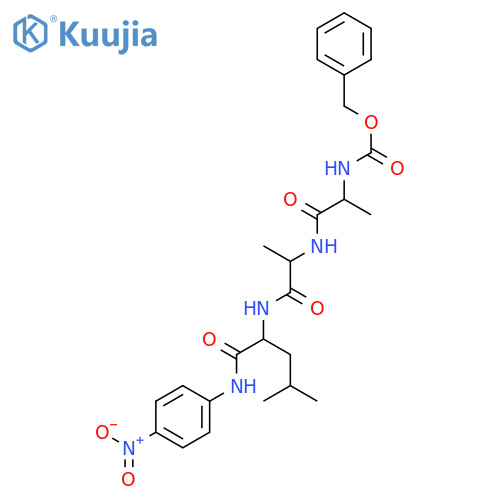 Z-Ala-Ala-Leu-pNA structure