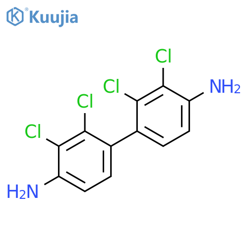 [1,1'-BIPHENYL]-4,4'-DIAMINE, 2,2',3,3'-TETRACHLORO- structure