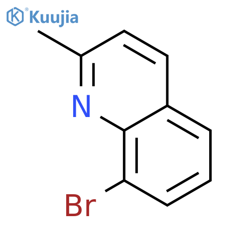8-Bromo-2-methylquinoline structure