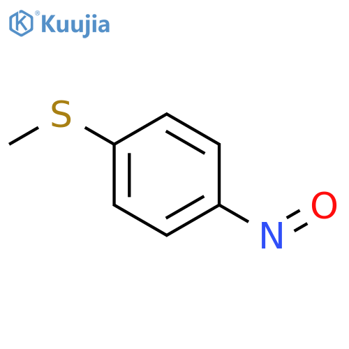 Benzene, 1-(methylthio)-4-nitroso- structure