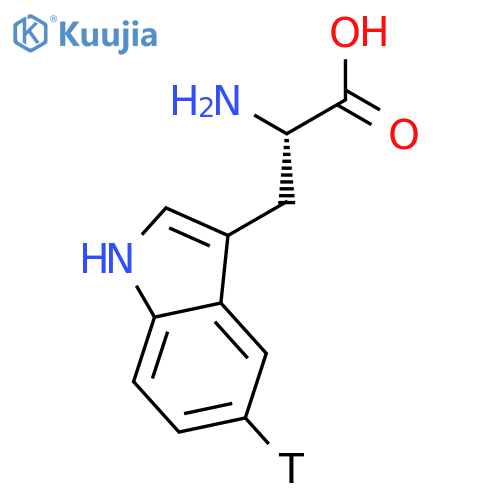 l-tryptophan, [5-3h]- structure