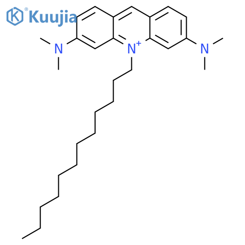 3,6-Bis-(dimethylamino)-10-dodecylacridinium bromide structure