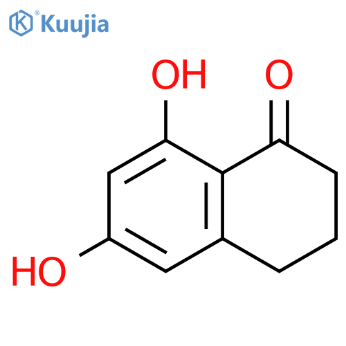 1(2H)-Naphthalenone, 3,4-dihydro-6,8-dihydroxy- structure