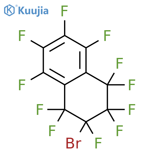 Naphthalene,2-bromo-1,1,2,3,3,4,4,5,6,7,8-undecafluoro-1,2,3,4-tetrahydro- structure