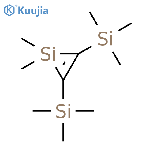 Silacycloprop-2-ene, 1,1-dimethyl-2,3-bis(trimethylsilyl)- structure