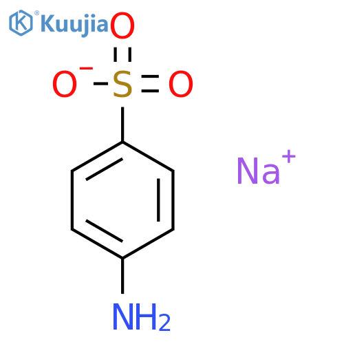 Benzenesulfonic acid,4-amino-, sodium salt, hydrate (1:1:2) structure