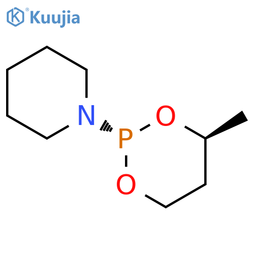 Piperidine, 1-(4-methyl-1,3,2-dioxaphosphorinan-2-yl)-, trans- (9CI) structure