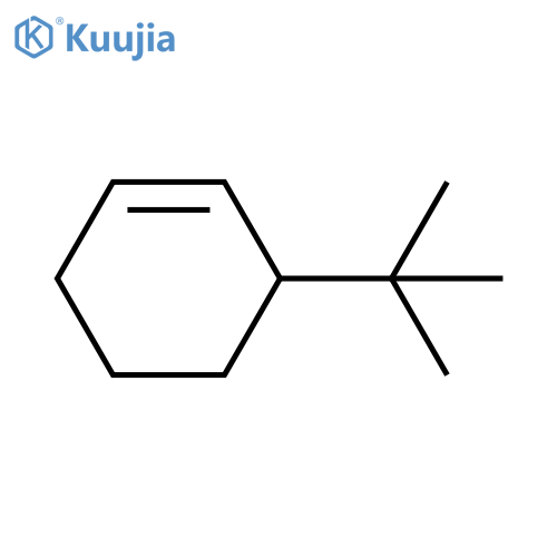 Cyclohexene, 3-(1,1-dimethylethyl)-, (R)- structure