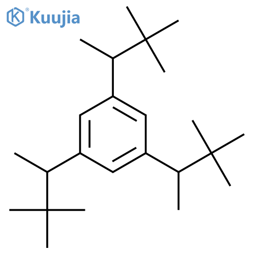 Benzene, 1,3,5-tris(1,2,2-trimethylpropyl)- structure