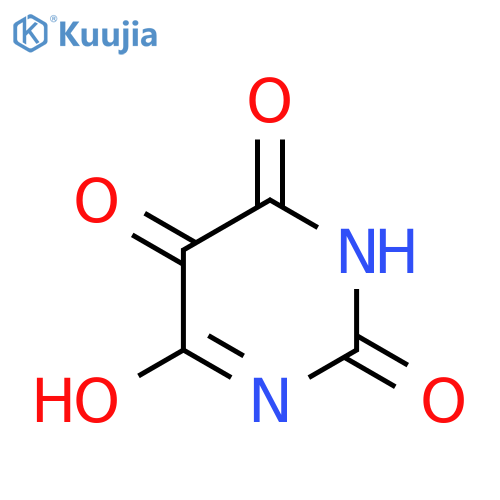 2,4,5(3H)-Pyrimidinetrione, 6-hydroxy- structure