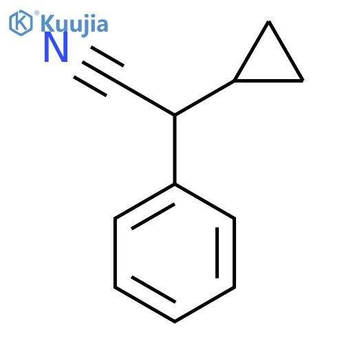 2-Cyclopropyl-2-phenylacetonitrile structure