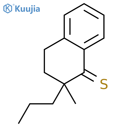 1(2H)-Naphthalenethione, 3,4-dihydro-2-methyl-2-propyl- structure