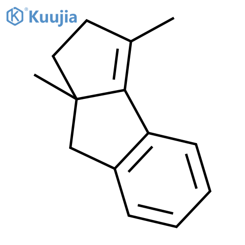 Cyclopent[a]indene, 1,2,8,8a-tetrahydro-3,8a-dimethyl- structure