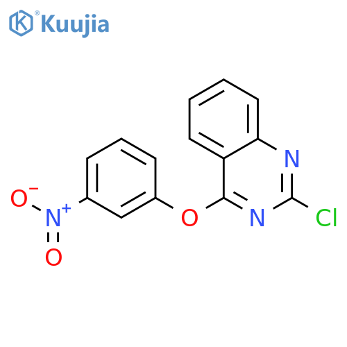 Quinazoline, 2-chloro-4-(3-nitrophenoxy)- structure