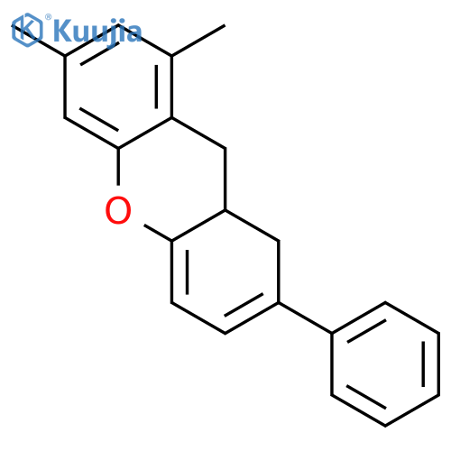 1H-Xanthene, 9,9a-dihydro-6,8-dimethyl-2-phenyl- structure