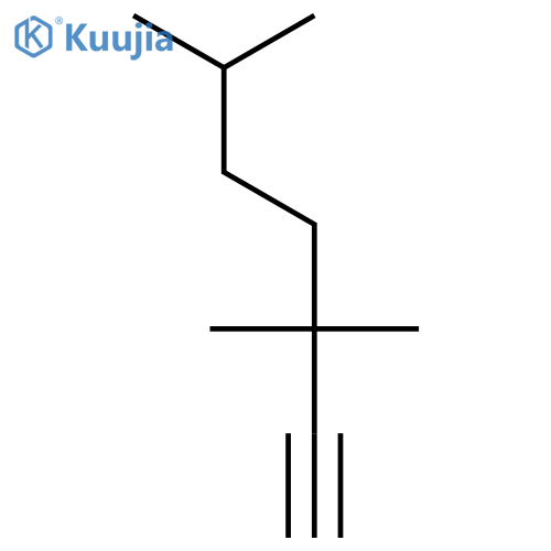 1-Heptyne, 3,3,6-trimethyl- structure