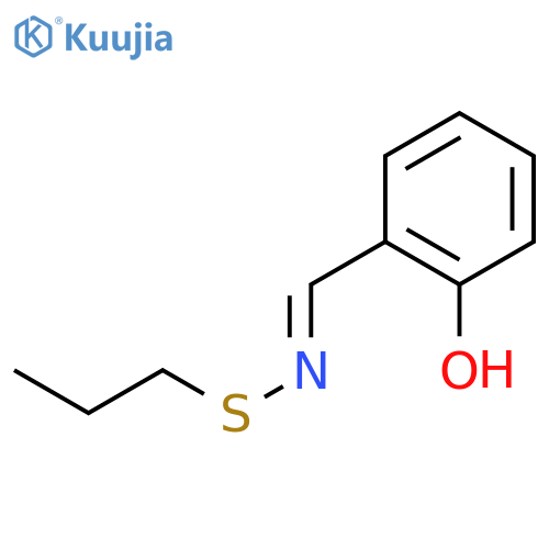 1-Propanesulfenamide, N-[(2-hydroxyphenyl)methylene]- structure