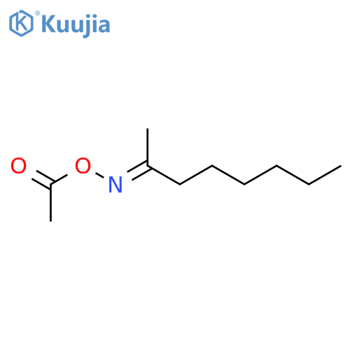 2-Octanone, O-acetyloxime structure