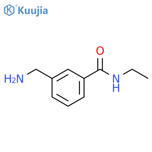 Benzamide, 3-(aminomethyl)-N-ethyl- structure