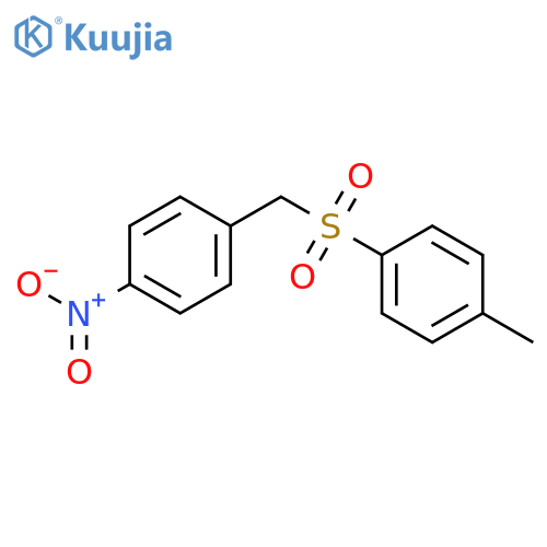 1-Methyl-4-(4-nitrobenzyl)sulfonylbenzene structure